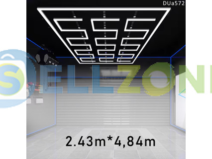 Φωτισμός LED για οροφή και γκαράζ με φωτιζόμενα στοιχεία S - DUa572